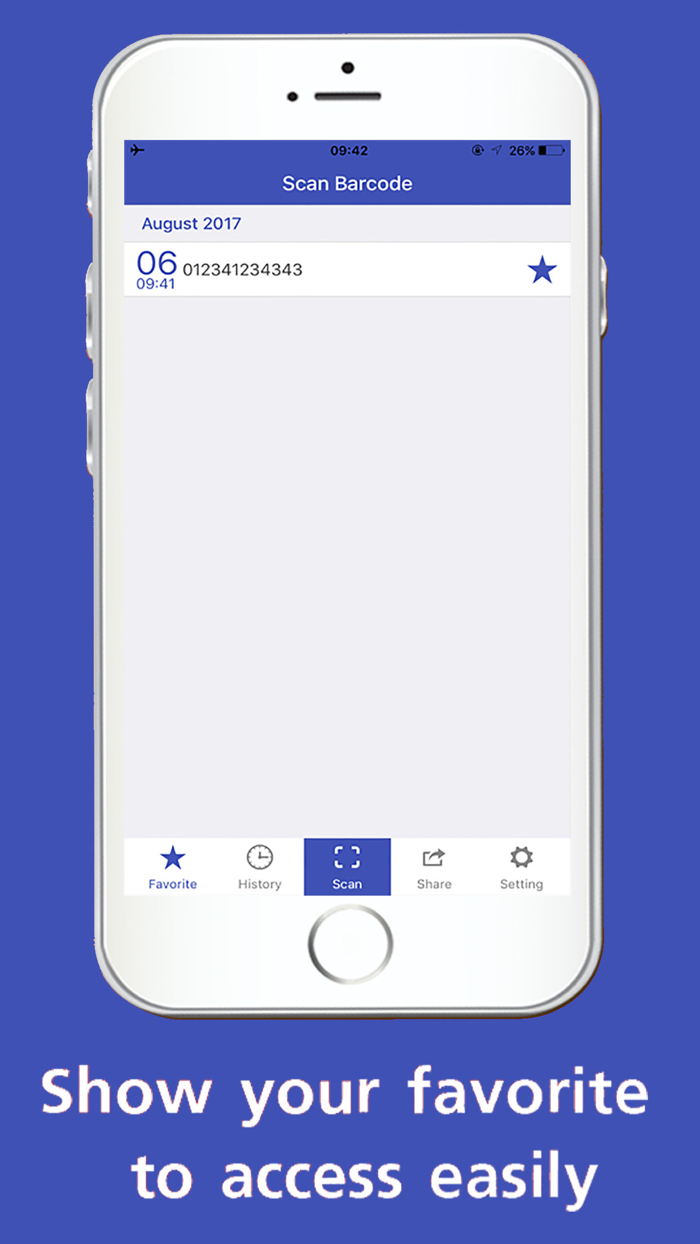 Barcode Scanner History