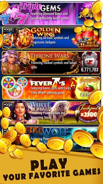 Buffalo Jackpot Slots - Vegas Casino Slot Machines