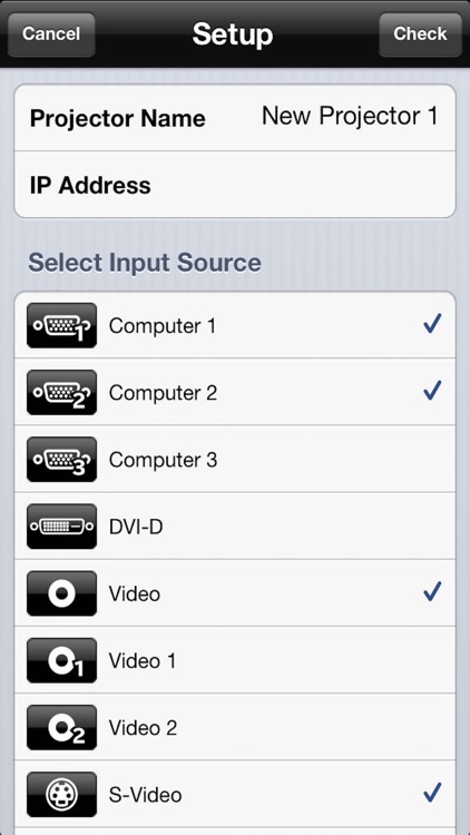 Christie QuickConnect for iPhone
