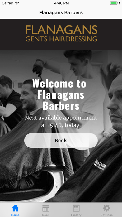 Screenshot #1 pour Flanagans Barbers