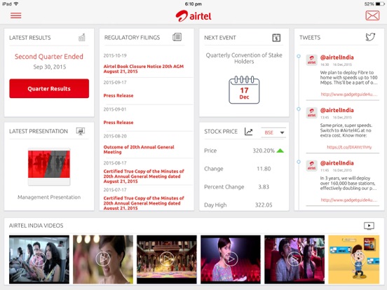 Screenshot #4 pour Airtel Investor