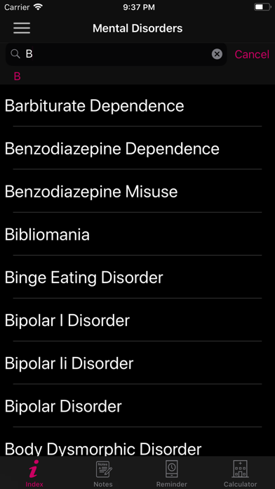 Mental Disorders Premium screenshot 3
