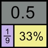 6th Grade Practice Percent,Fractions and Decimals fractions practice test 