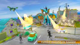 Game screenshot Flying Dragon Fire City Attack apk