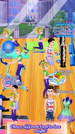 Game screenshot Fitness Girl Secret Love Story apk