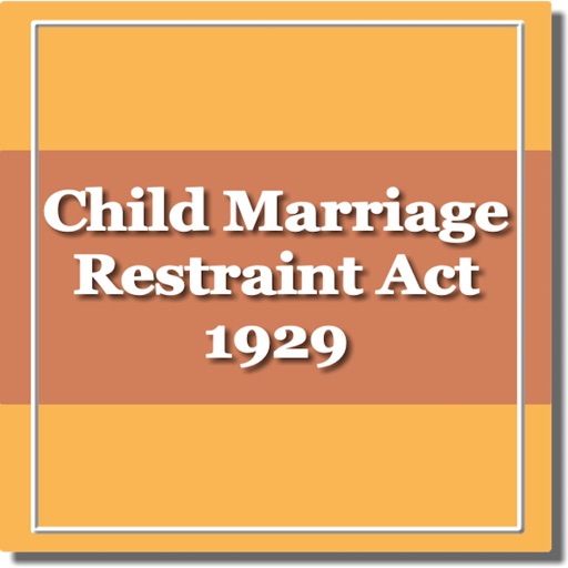 Child Marriage Restraint Act by Rachit Technology Pvt Ltd