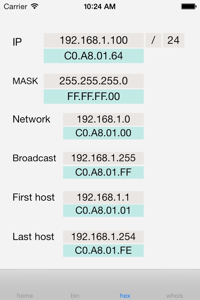 IP Mask Calculator screenshot 3