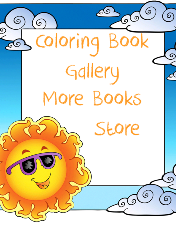 Kids Coloring Book! iPad screenshot