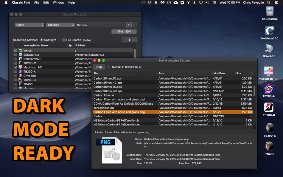 #4. Classic Find (macOS) 由: Foil, Graphics, & More