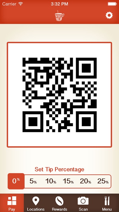 Wired Coffee Bar Screenshot