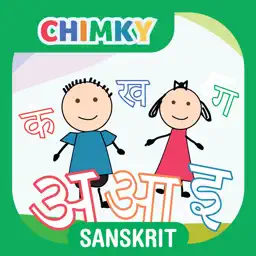 CHIMKY Trace Sanskrit Alphabets app icon