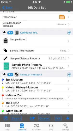 GPS & Map Toolbox iPhone Ekran Görüntüsü 3