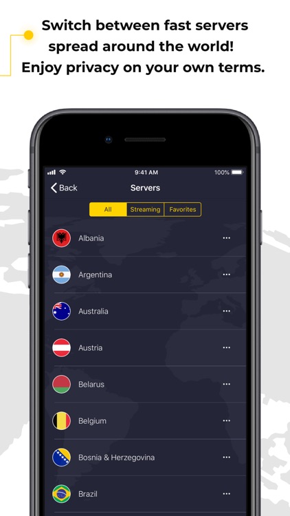 CyberGhost VPN & WiFi Proxy screenshot-3