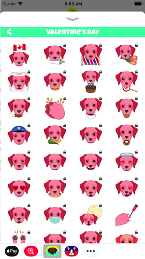 Labrador Emoji Stickers(圖1)-速報App