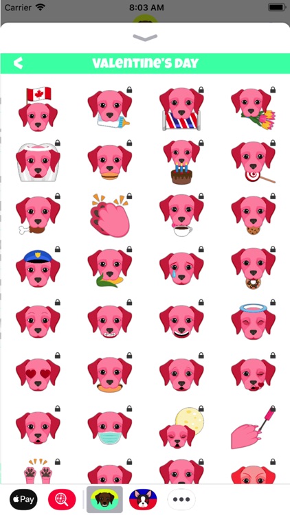 Labrador Emoji Stickers