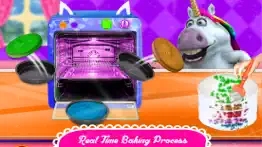fat unicorn cooking pony cake iphone screenshot 3