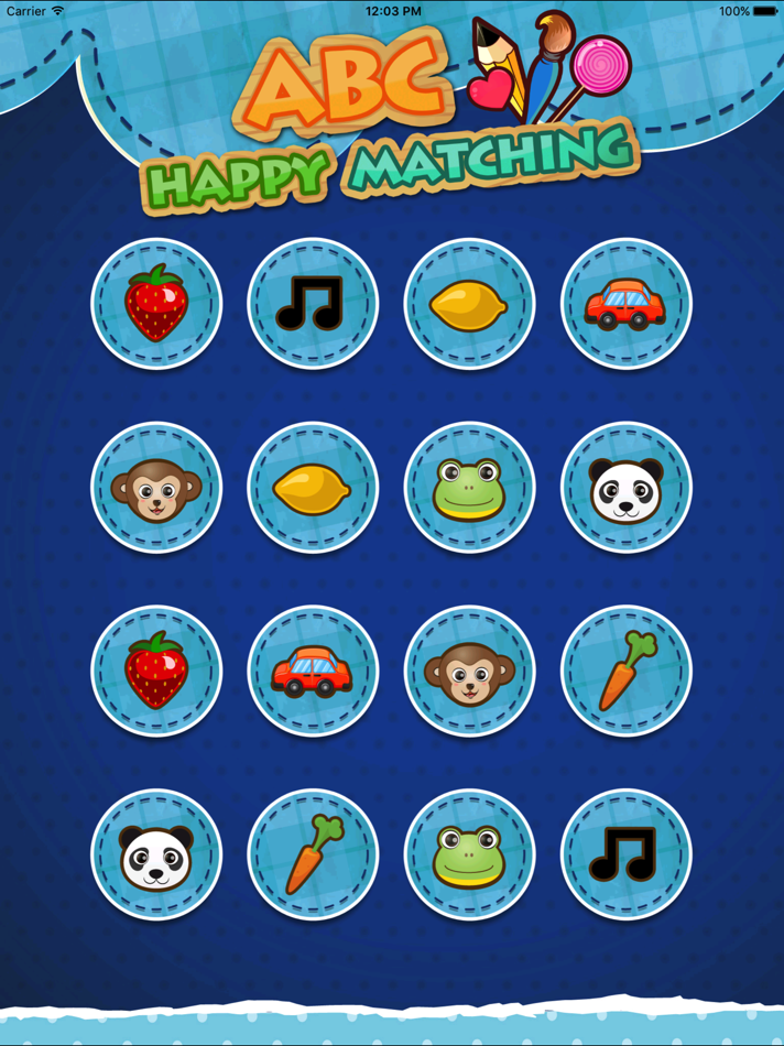 ABC Happy Matching HD - 1.4 - (iOS)