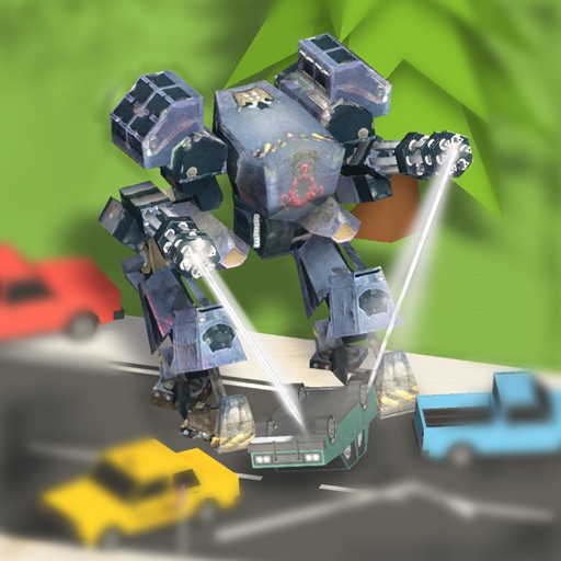 Snow Robot War: Freezing Power icon