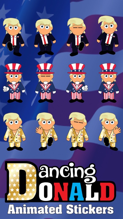 Dancing Donald Animated Stickers screenshot-3