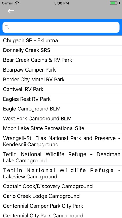 Western Region Camps & RV's