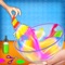 Learn to make slime play toy with fun game which helps you to make slime DIY in multiple ways