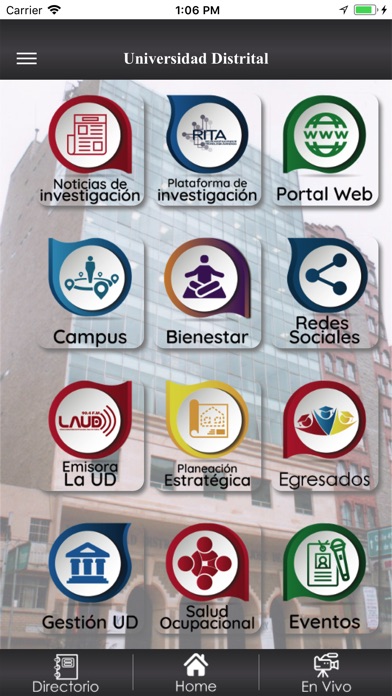 UNIVERSIDAD DISTRITAL screenshot 2