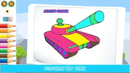 Game screenshot Tank Coloring Pages mod apk
