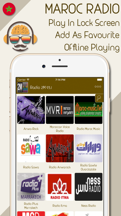 Screenshot #3 pour Live Maroc Radio Stations