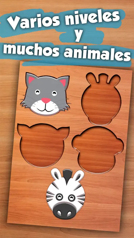 Rompecabezas de animales – Puzzle de madera