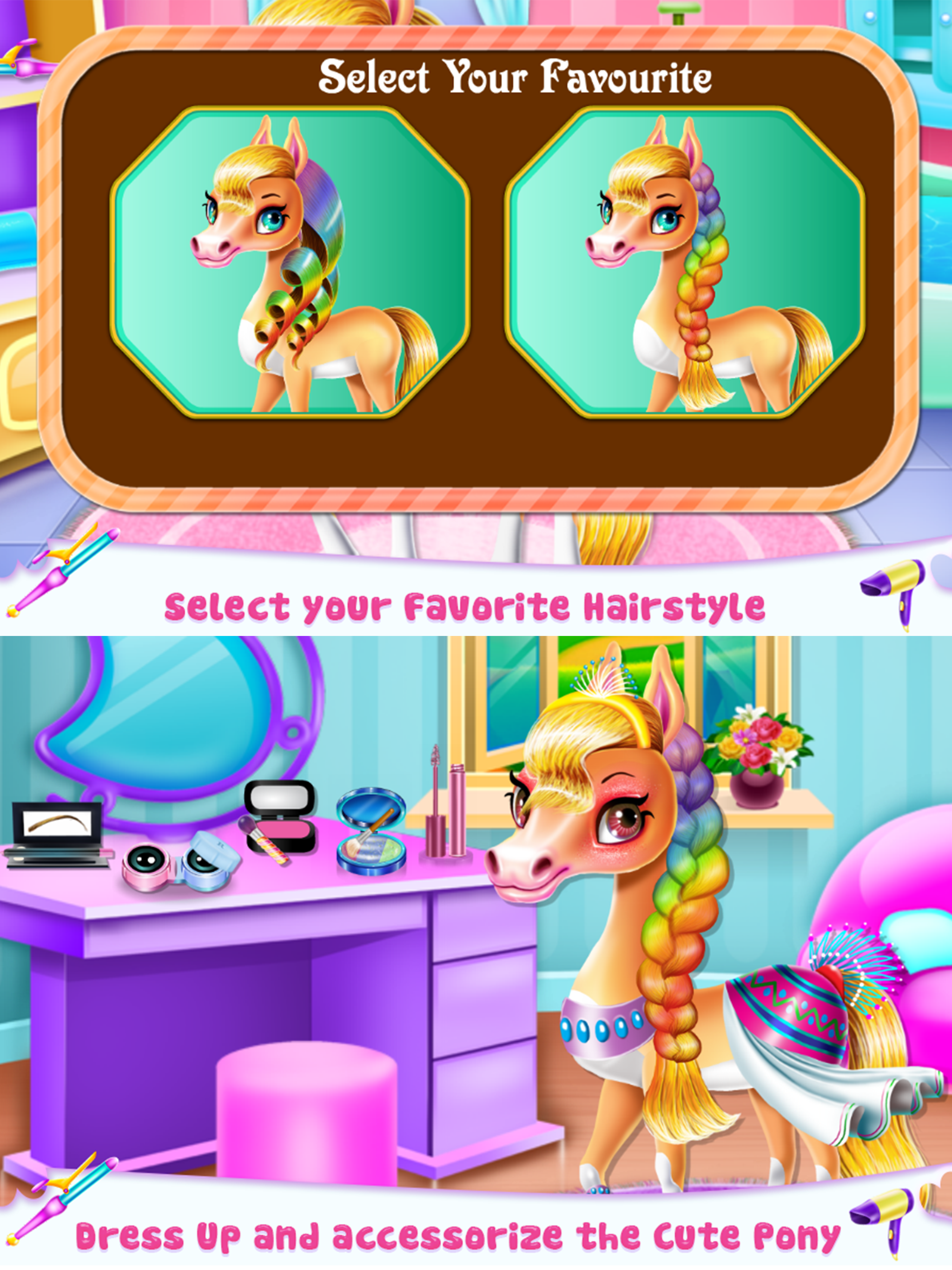 Rainbow Pony Beauty Salon screenshot 7