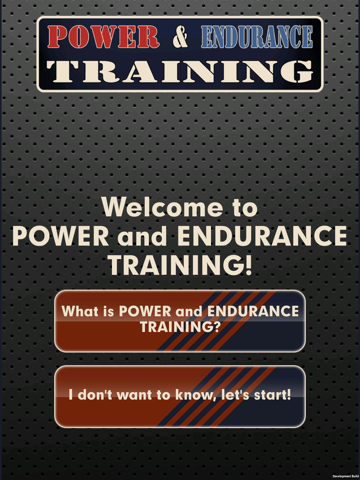 Screenshot #4 pour Power and Endurance Training