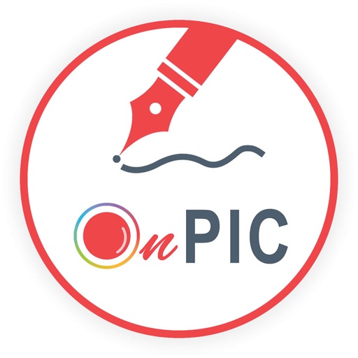 OnPic -  Add Text to Photos Icon