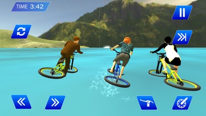 Kids BMX Water Surfing Cycle Racing screenshot 4