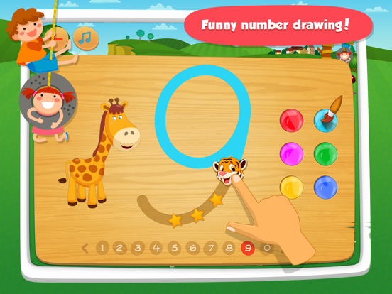 Screenshot #4 pour 123 Number Learning Games App