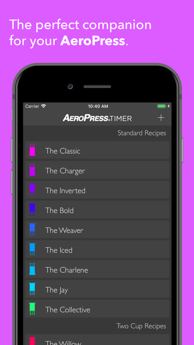 AeroPress Timer screenshot1