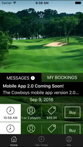 Game screenshot Cowboys Golf Club Tee Times mod apk