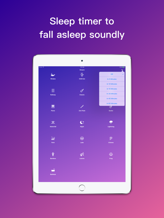 Screenshot #6 pour Sleep & Relax Sounds - Sleepia