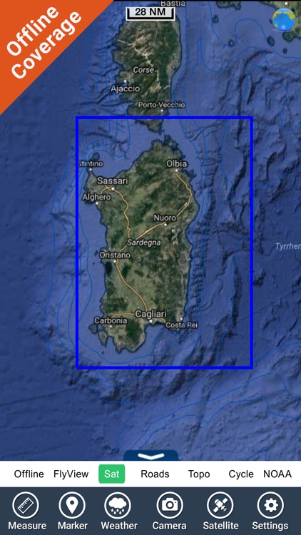 Sardinia HD Nautical Charts screenshot-4