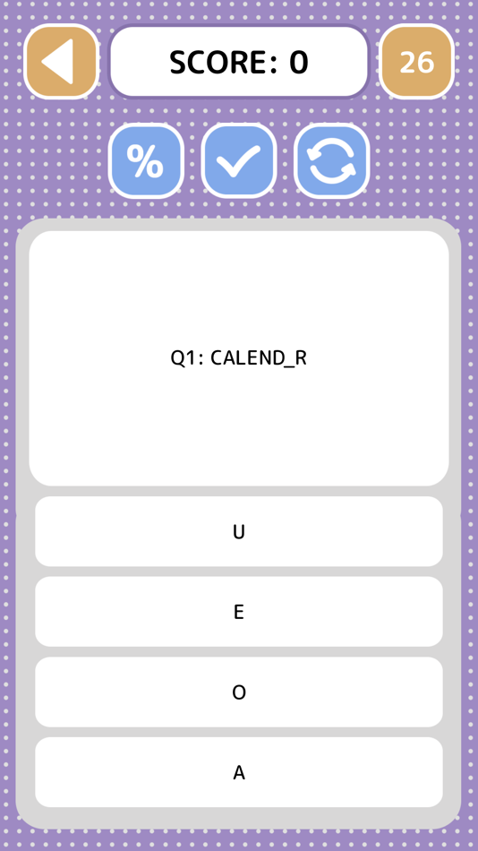 #3. Spelling Quiz - Game (iOS) By: Duy Doan