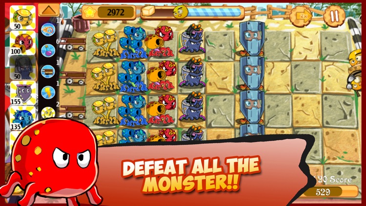 Tofu Monster Attack screenshot-4