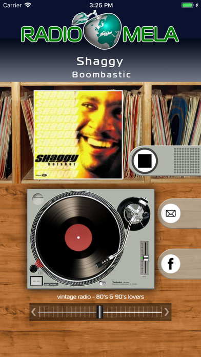Screenshot #1 pour Radio Mela 80 90 Lovers