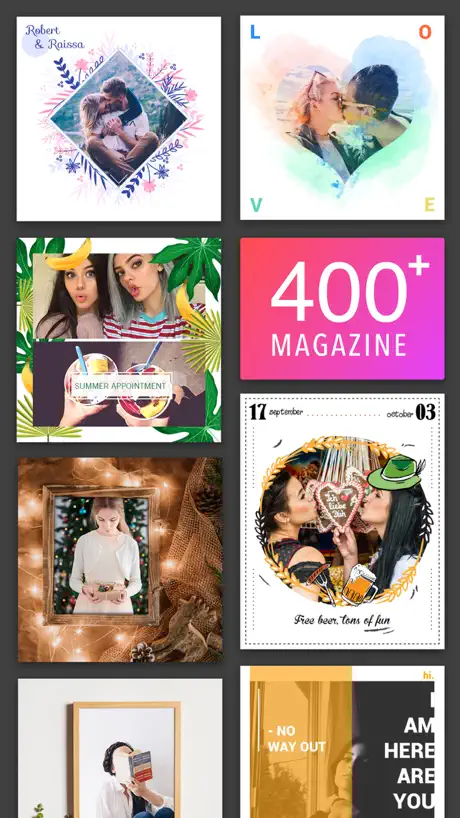 Mixoo - Collage de fotos, Grid