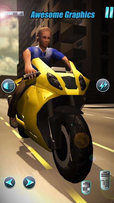 Highway Traffic rider MotoRace screenshot 4