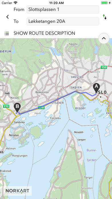 Kommunekart Screenshot