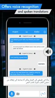 translator with speech pro iphone screenshot 2