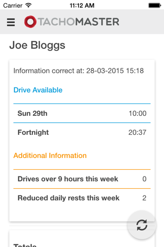 Tachomaster Worker screenshot 2