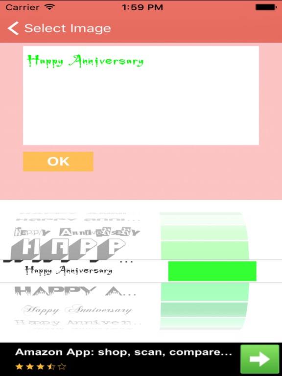 Screenshot #5 pour Happy Anniversary Greeting SMS