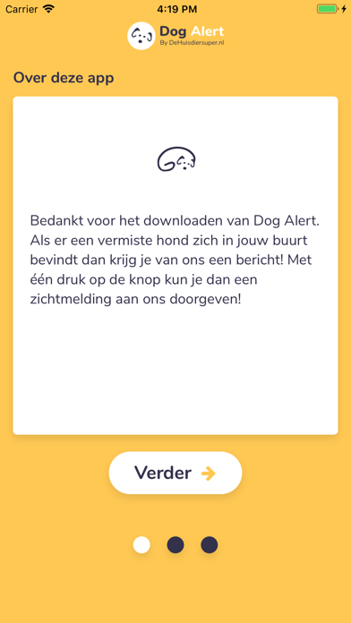 Screenshot #1 pour Dog Alert