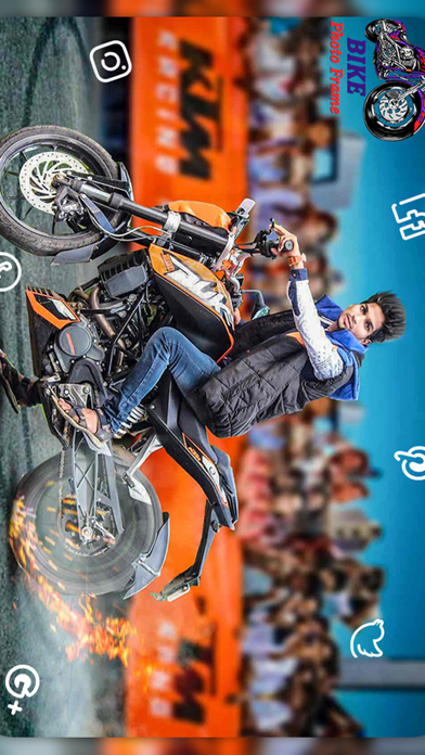 Bike Photo Editor Screenshot