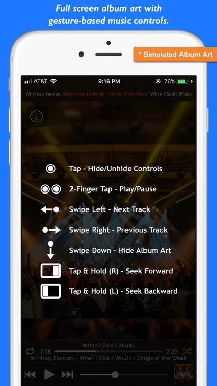 Platinum Music Album Player screenshot-5